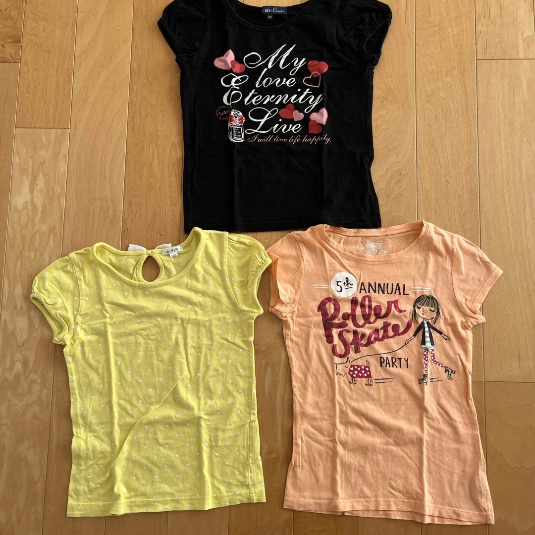 a.v.v(アーヴェヴェ)のオシュコシュ a.v.v  イーストボーイ EAST BOY  半袖 130 キッズ/ベビー/マタニティのキッズ服女の子用(90cm~)(Tシャツ/カットソー)の商品写真