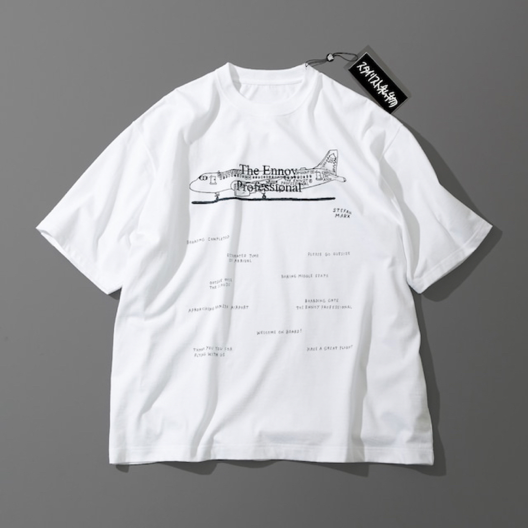 1LDK SELECT(ワンエルディーケーセレクト)のennoy Stefan Marx T-SHIRT Tシャツ XL メンズのトップス(Tシャツ/カットソー(半袖/袖なし))の商品写真