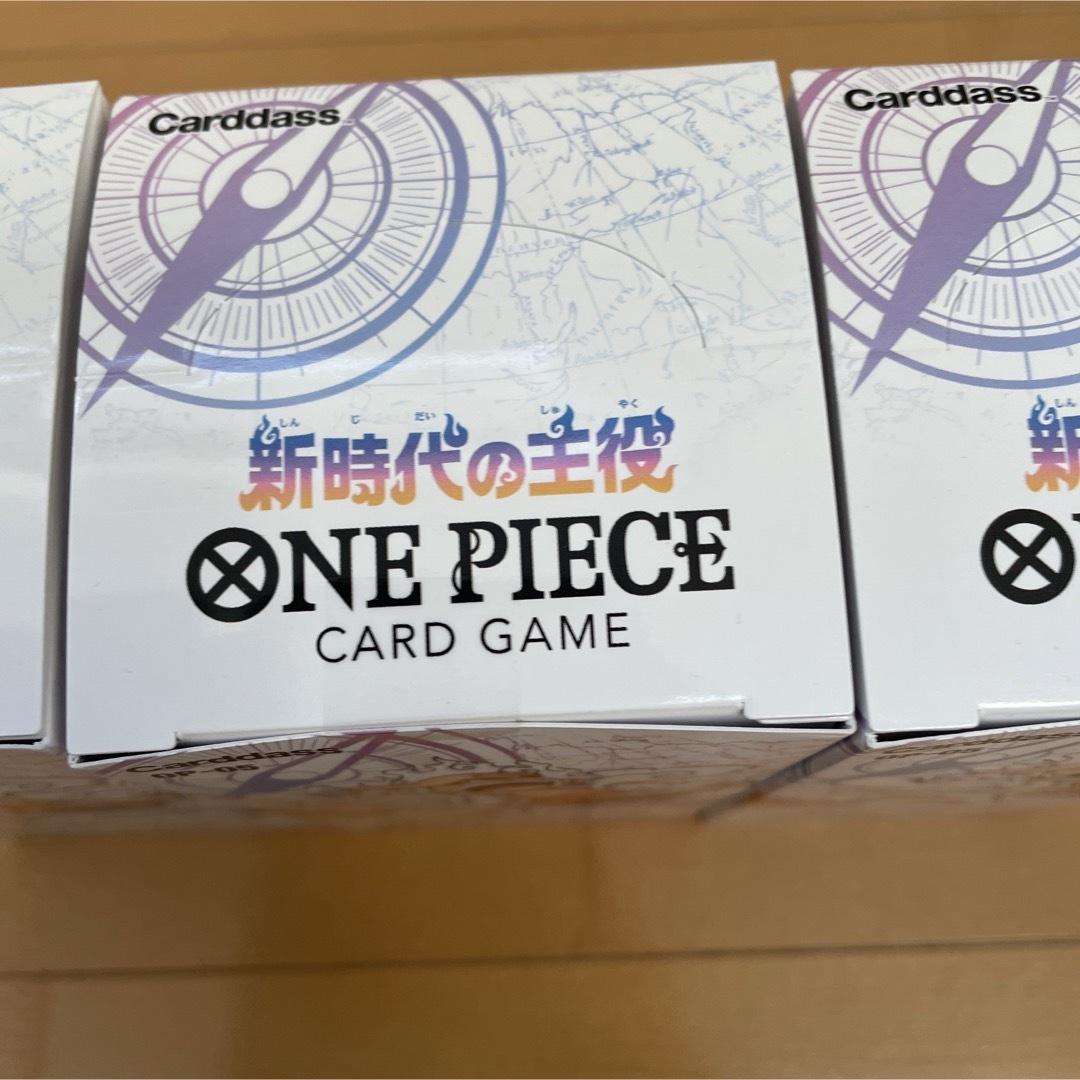 ワンピースカードゲーム　新時代の主役　3BOX テープ付き新品未開封