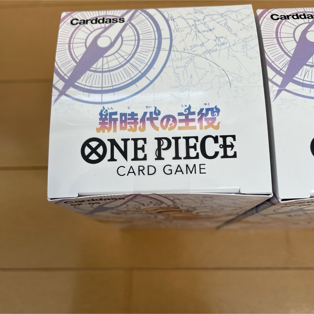 新品未開封3BOX  ワンピース カードゲーム 新時代の主役 テープ付き