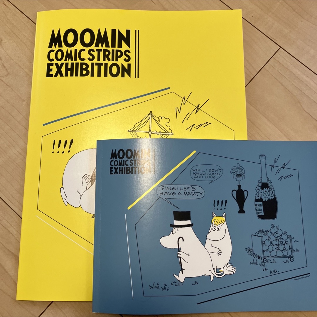 MOOMIN(ムーミン)のムーミン展限定　コミックブック　2点 エンタメ/ホビーのおもちゃ/ぬいぐるみ(キャラクターグッズ)の商品写真