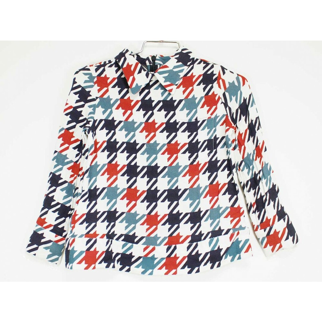 Marni - [マルニ/MARNI]104cm 長袖ブラウス 白×ブルー系【中古】子供服