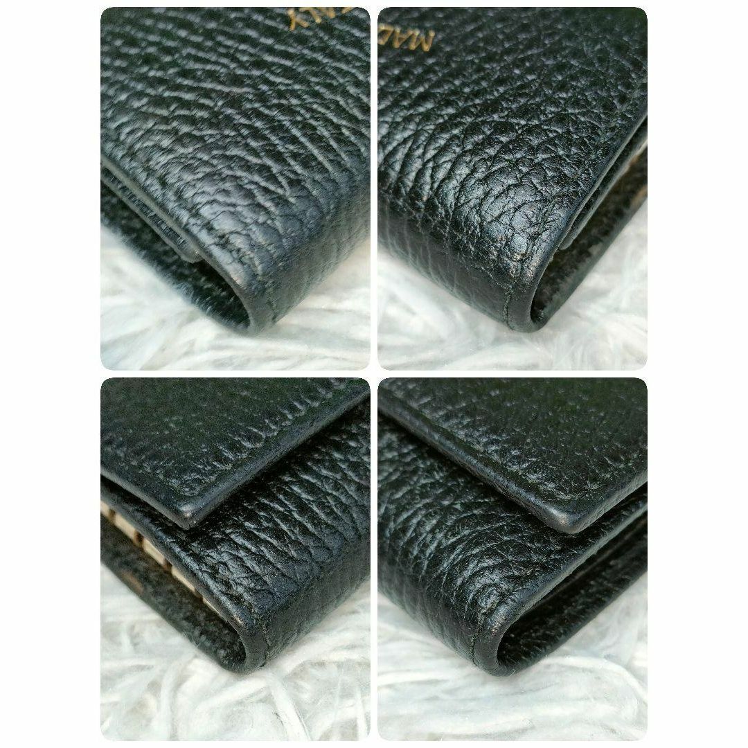 GUCCI - グッチ キーケース ブラック ロゴ レザー GUCCI 6連キー GUCCI - グッチ キーケース ブラック ロゴ レザー GUCCI 6連キー