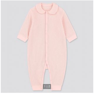 ユニクロ(UNIQLO)のユニクロ　ワッフルカバーオール(カバーオール)