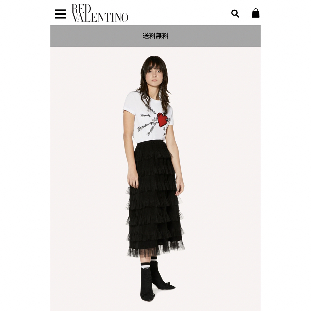 オンラインストア正規店 RED VALENTINO レッドヴァレンティノ ポワン