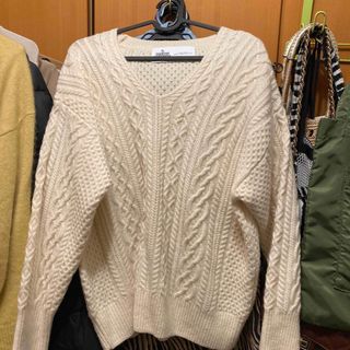 ユナイテッドアローズグリーンレーベルリラクシング(UNITED ARROWS green label relaxing)のグリーンレーベルリラクシング♡ハミルトンニット美品(ニット/セーター)