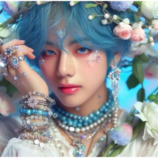 ボウダンショウネンダン(防弾少年団(BTS))のBTS  AI   ART Photo  テテ　22(アイドルグッズ)