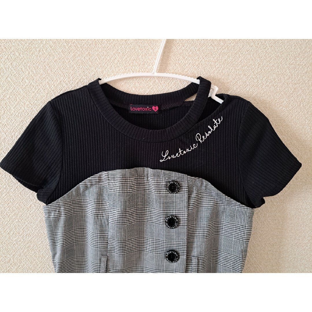 lovetoxic(ラブトキシック)のラブトキシック　ワンピース　140 キッズ/ベビー/マタニティのキッズ服女の子用(90cm~)(ワンピース)の商品写真