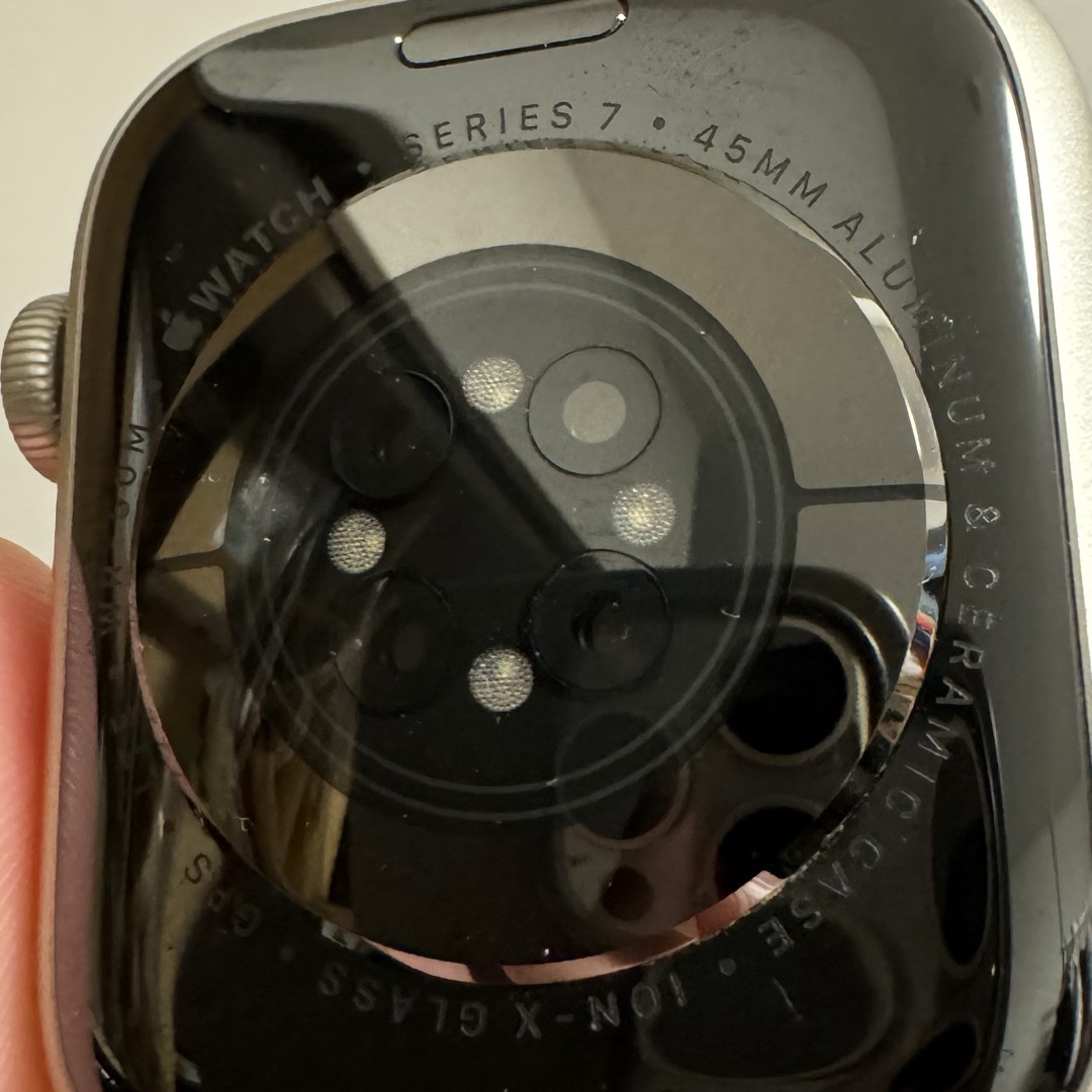 Apple Watch - apple watch 7 45mm GPS+セルラー スターライトの通販