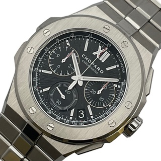 ショパール(Chopard)の　ショパール Chopard アルパイン イーグル XL クロノ 298609-3002 漆黒  ステンレススチール 自動巻き メンズ 腕時計(その他)