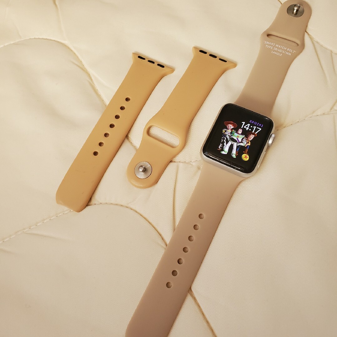 極美品 APPLE WATCH Series8 45mm スターライト おまけ付