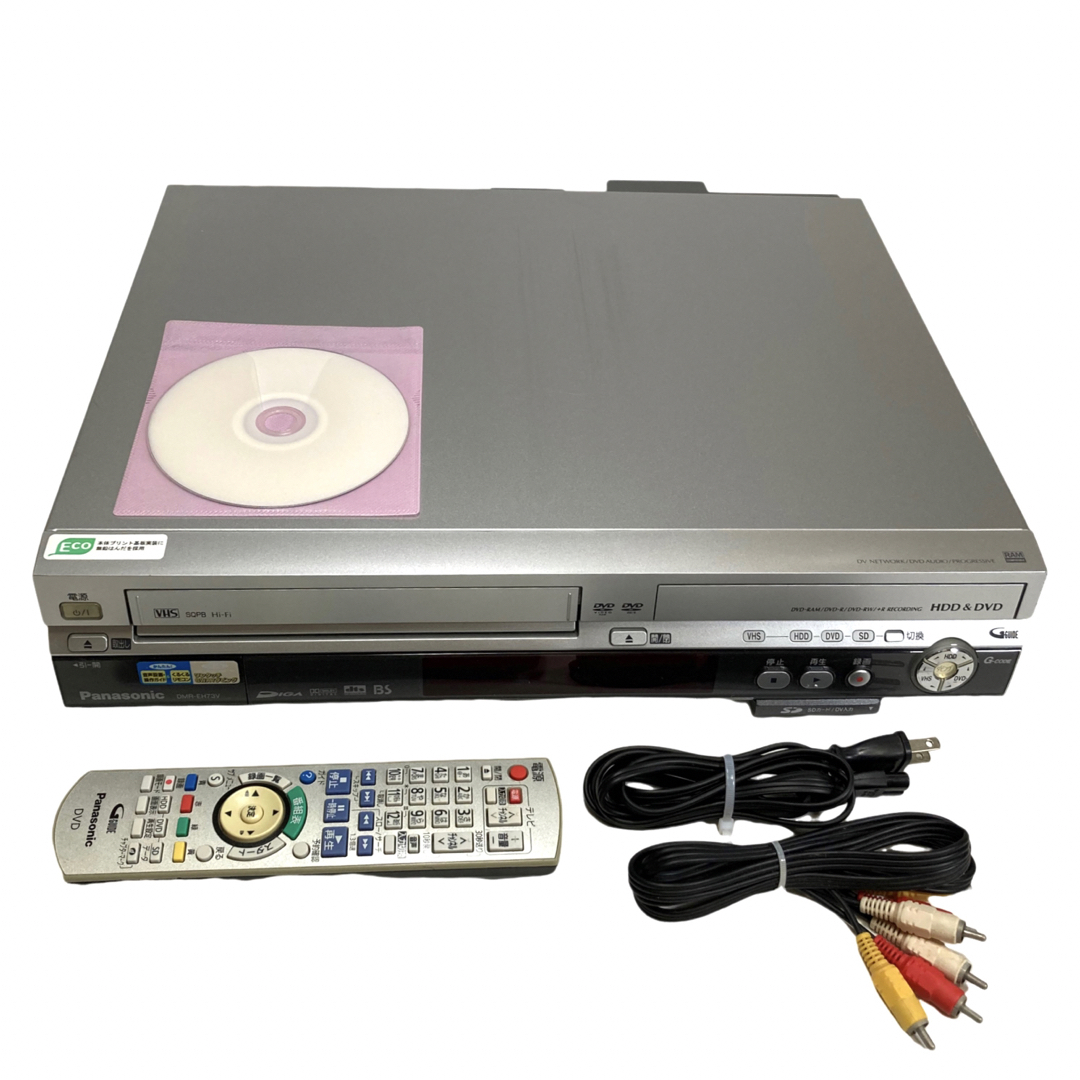 Panasonic - 【VHS/DVD/HDDダビング可能】Panasonic DMR-EH73Vの+