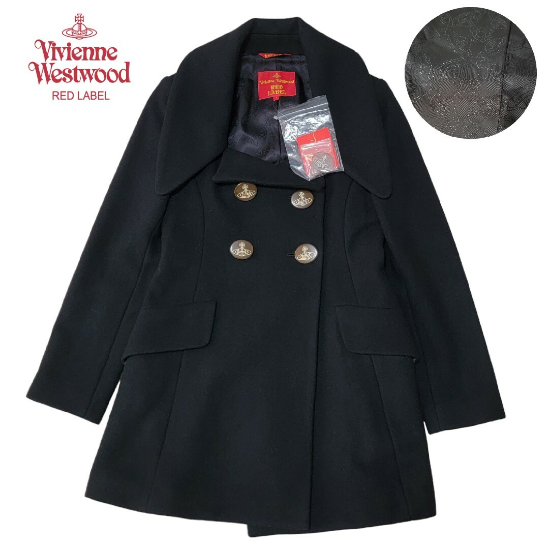 viviennewestwood redlabel マフラーコート 総柄-