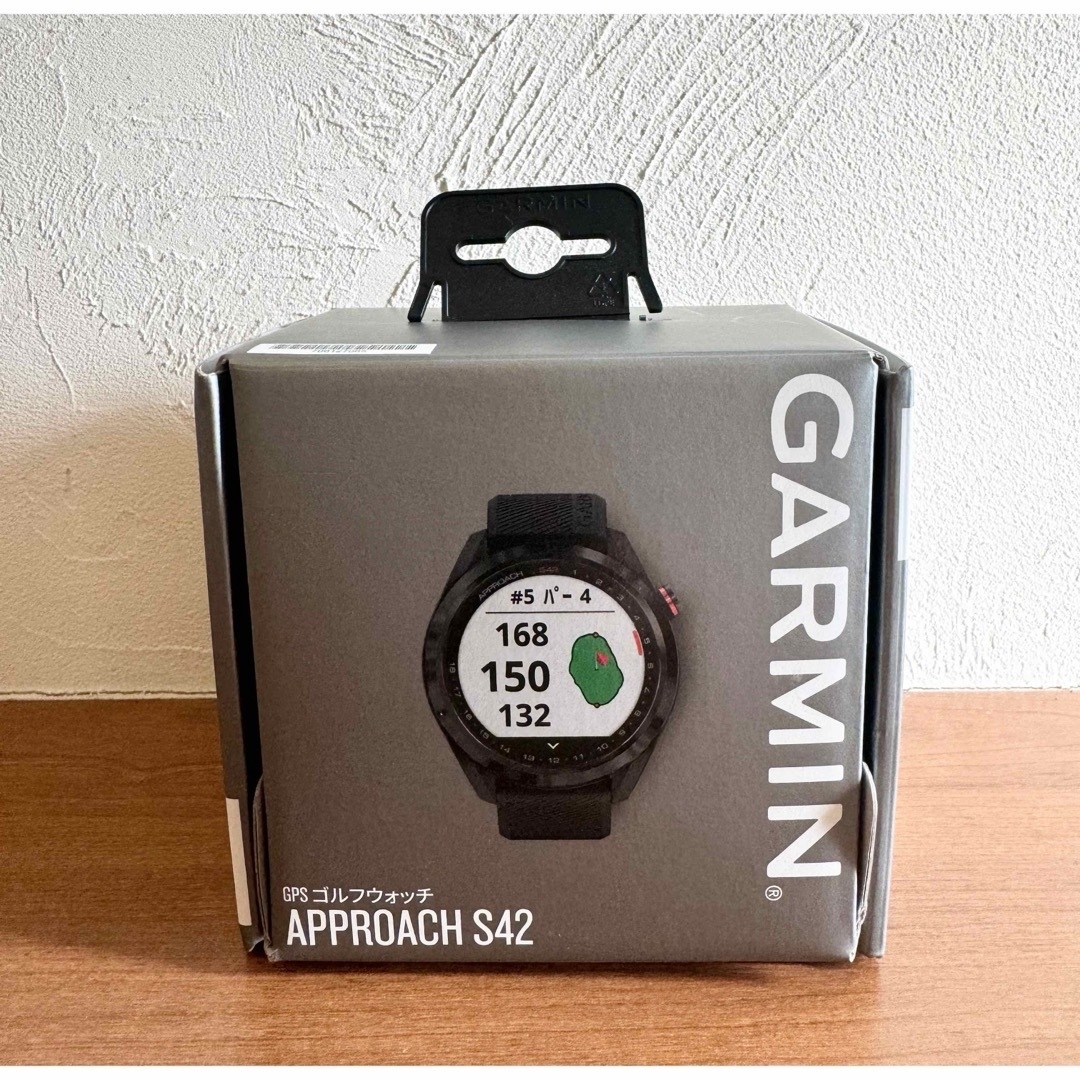 美品　GARMIN GPSゴルフウォッチ S42 ブラック