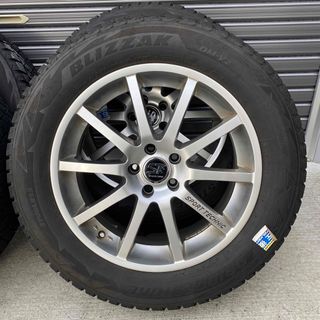 ブリヂストン(BRIDGESTONE)のボルボ XC-60 スタッドレス 235/60/18 ブリザック DM-V2(タイヤ・ホイールセット)