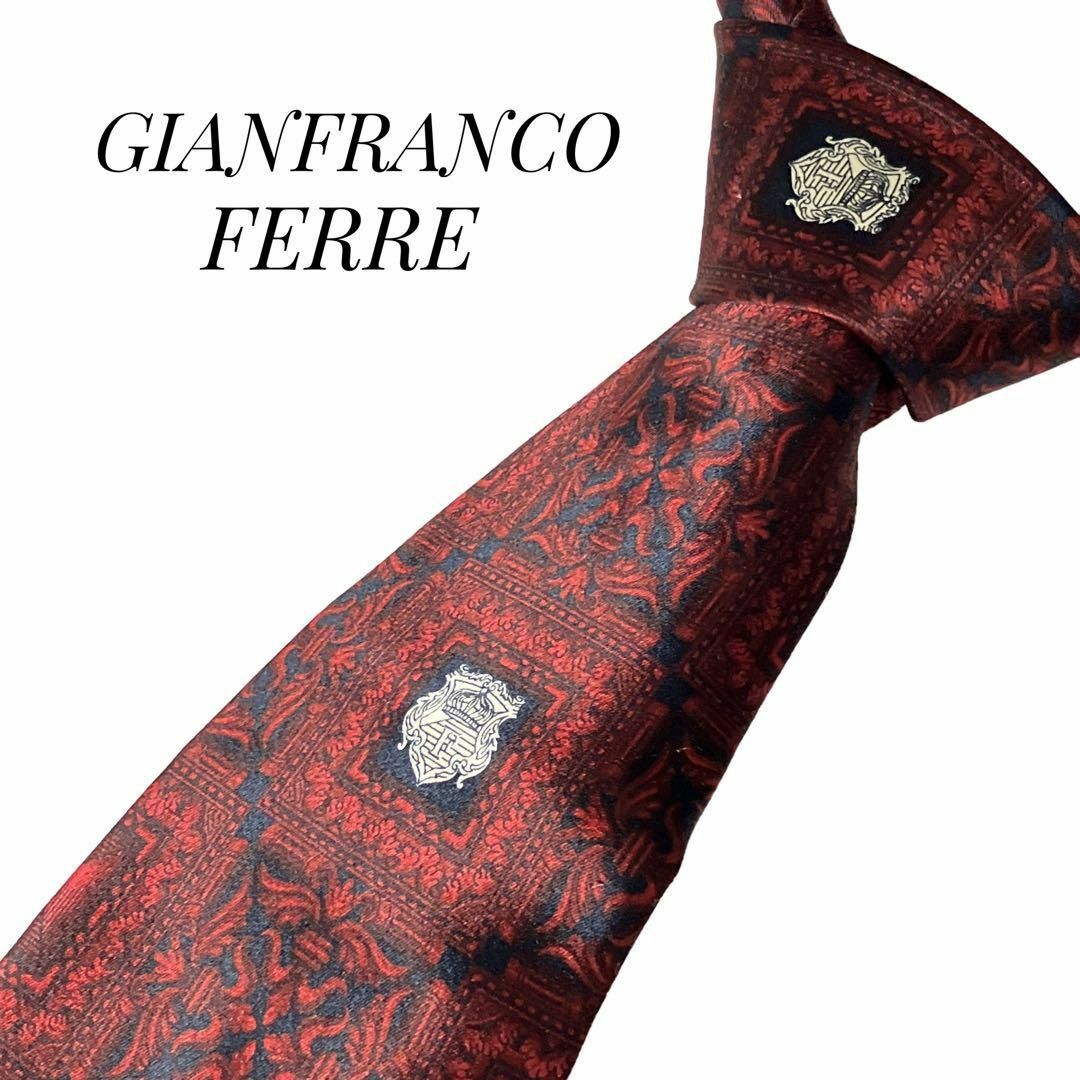 Gianfranco FERRE(ジャンフランコフェレ)のGIANFRANCO FERRE ネクタイ　メンズ　スーツ　イタリア製 メンズのファッション小物(ネクタイ)の商品写真