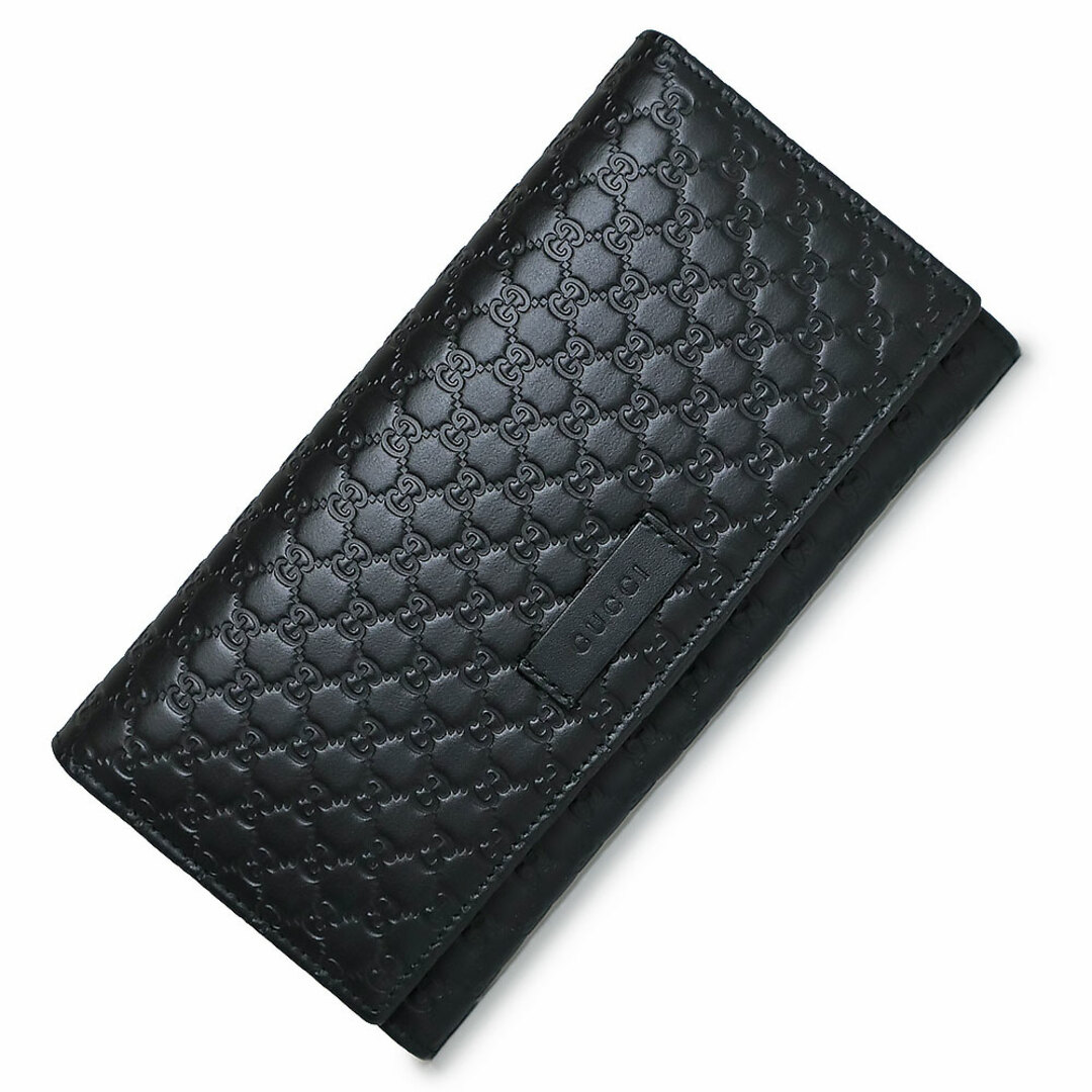 Gucci - グッチ シグネチャー 二つ折り長財布 マイクログッチシマ