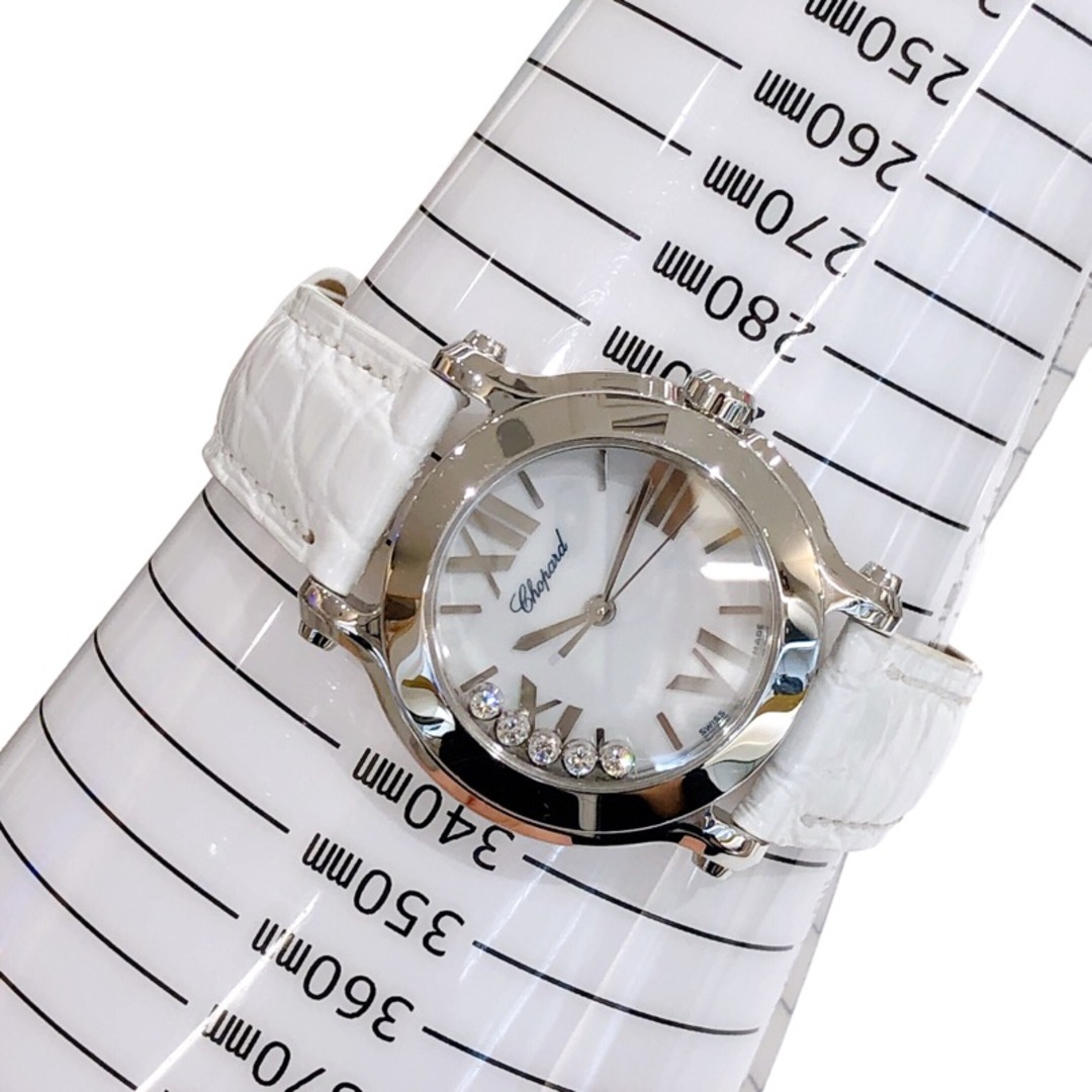 Chopard(ショパール)の　ショパール Chopard ハッピースポーツ マークⅡ 27/8509-3001  SS クオーツ レディース 腕時計 レディースのファッション小物(腕時計)の商品写真