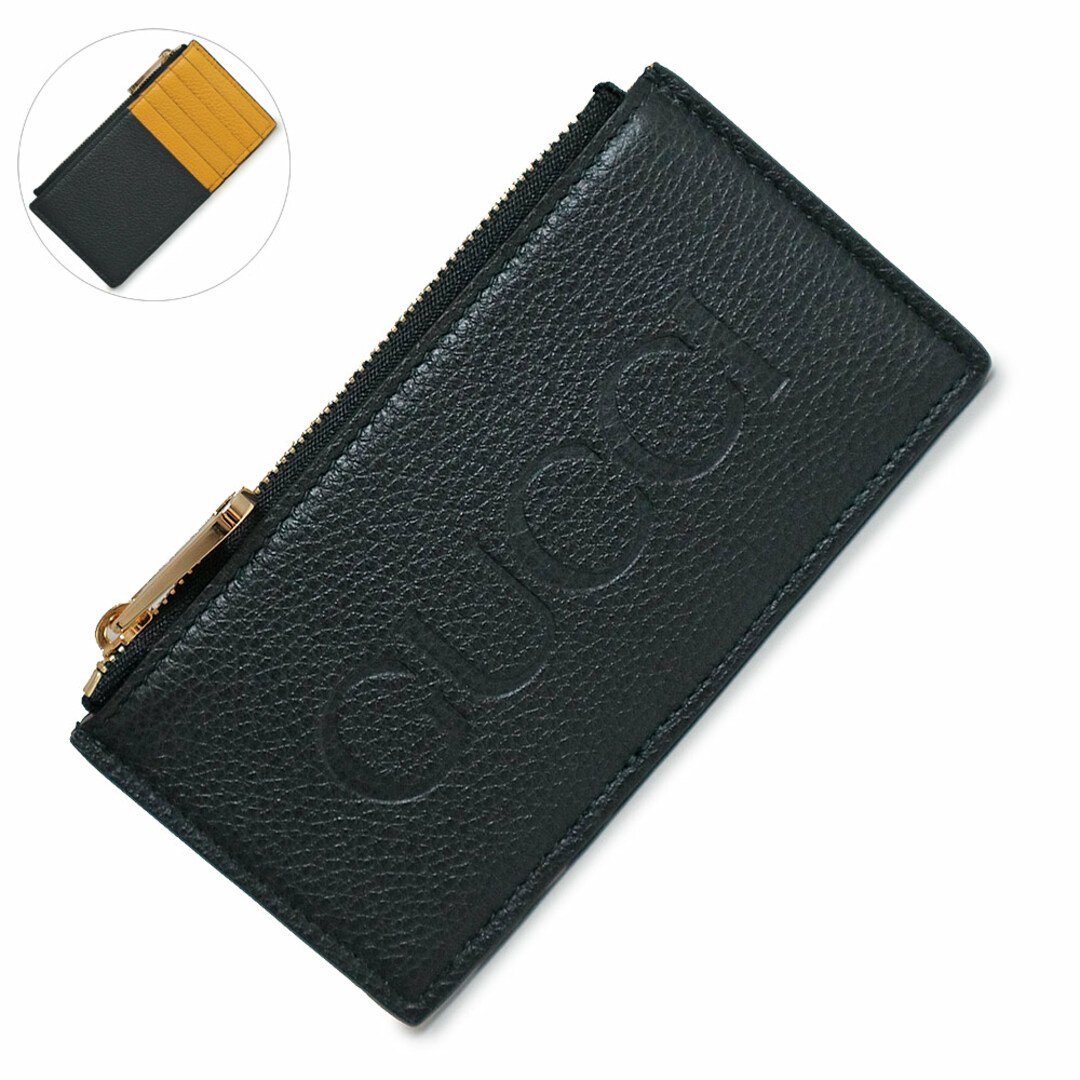 Gucci - グッチ ロゴ ジップ カードケース 名刺入れ 定期入れ パス