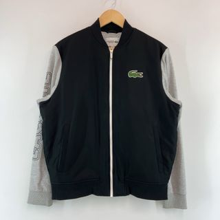 ラコステ(LACOSTE)のLACOSTE SPORT ラコステ メンズ 中綿 スウェット 袖プリント 切り替え ブルゾン(ナイロンジャケット)