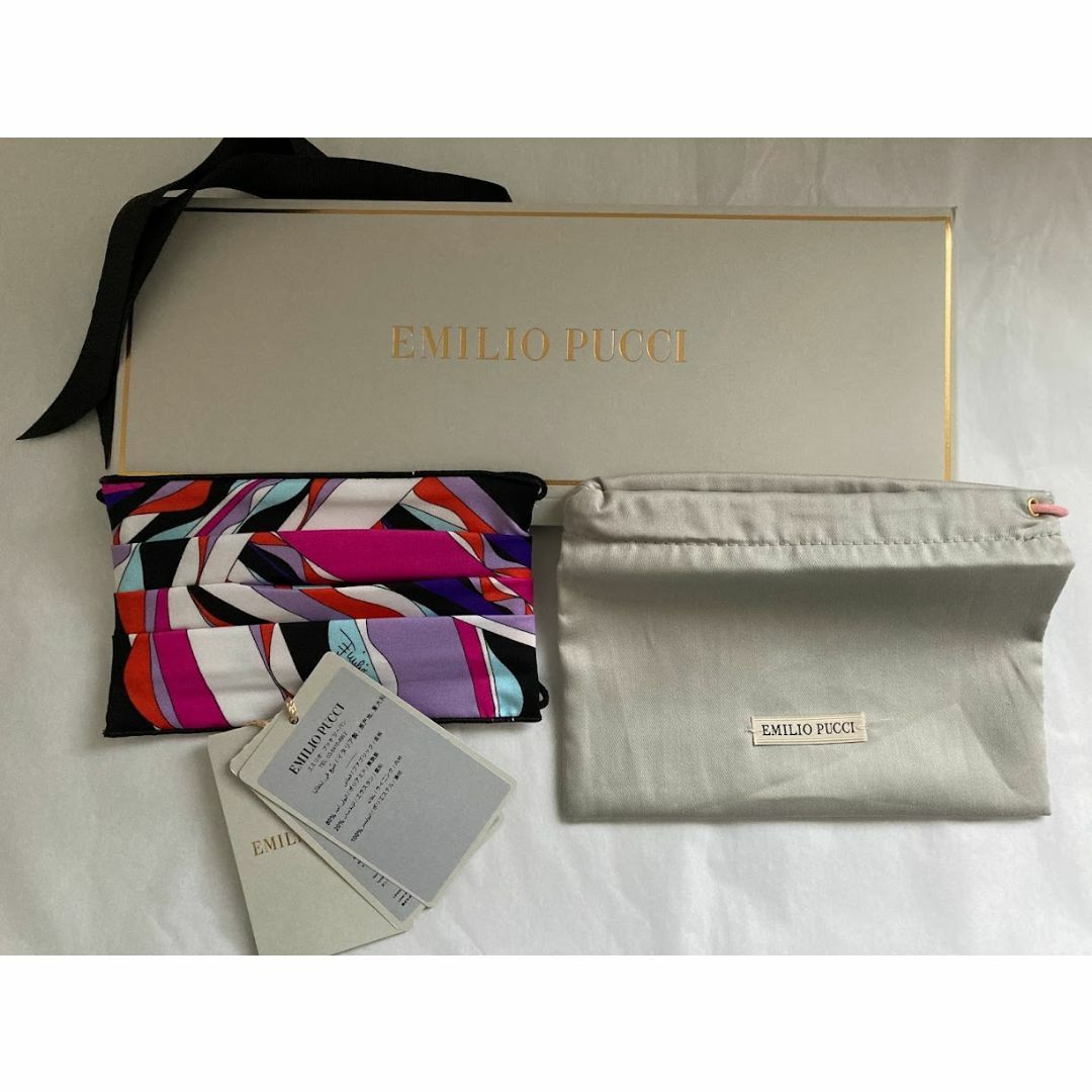 レディースEMILIO PUCCI フェイスマスク ピンク