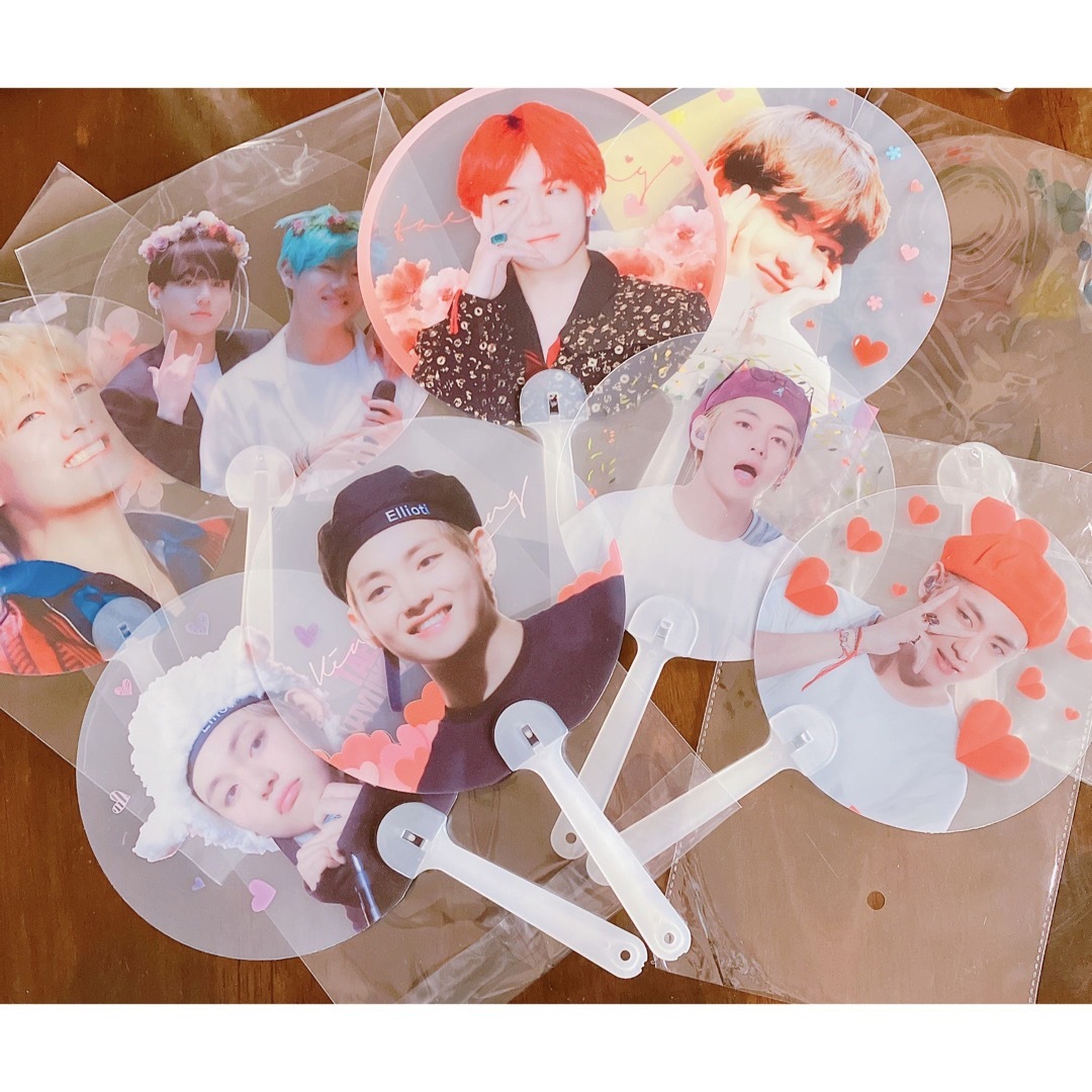 防弾少年団(BTS) - うちわ セット テテ テヒョン TATA V BTS BT21