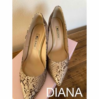 ダイアナ(DIANA)のDIANA ダイアナ ヒール パンプス スタッズ 22.5センチ 23センチ 靴(ハイヒール/パンプス)