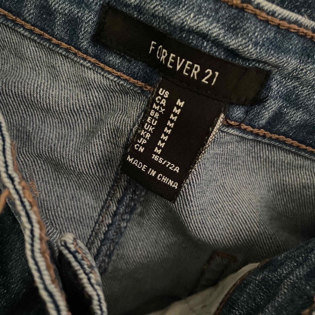 FOREVER 21(フォーエバートゥエンティーワン)のデニムスカート レディースのスカート(ロングスカート)の商品写真