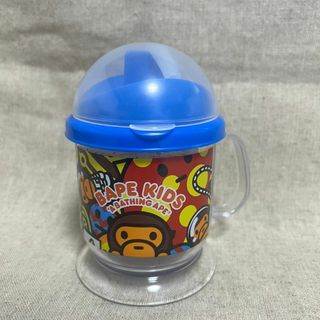 アベイシングエイプ(A BATHING APE)のBAPE BABY MILO ストロー付きカップ ベビー キッズ 水筒(水筒)