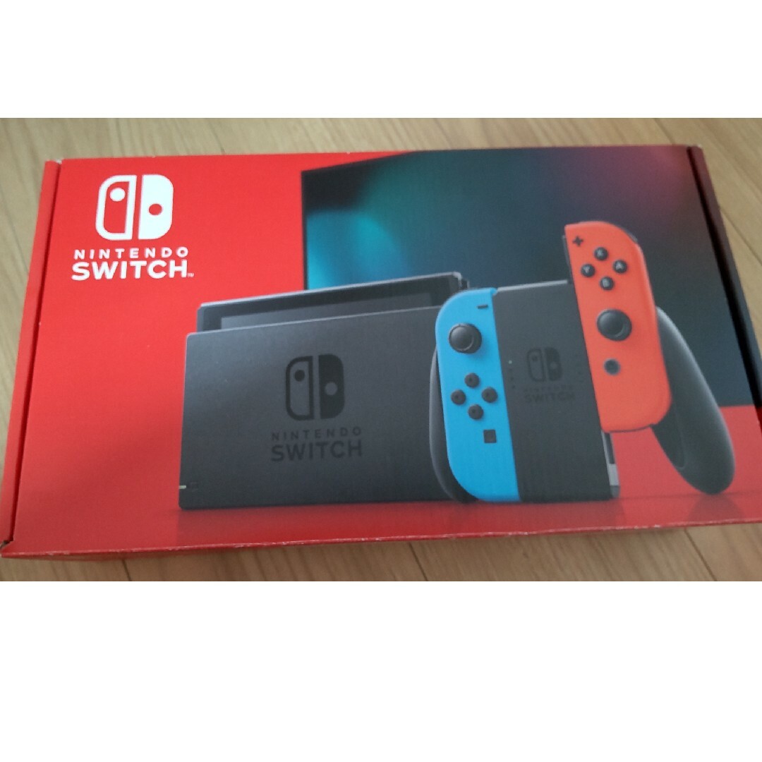 Nintendo Switch JOY-CON(L) ネオンブルー/(R) ネオの通販 by よし's ...