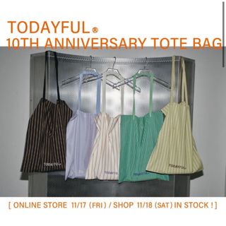 トゥデイフル(TODAYFUL)のTODAYFUL 10thノベルティトート(トートバッグ)