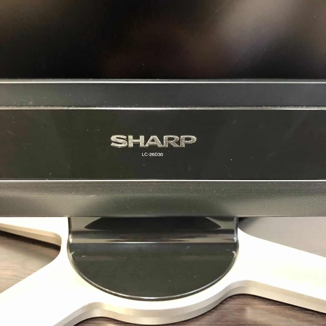 SHARP(シャープ)のSHARP LC-26D30 ３２型カラーテレビ スマホ/家電/カメラのテレビ/映像機器(テレビ)の商品写真