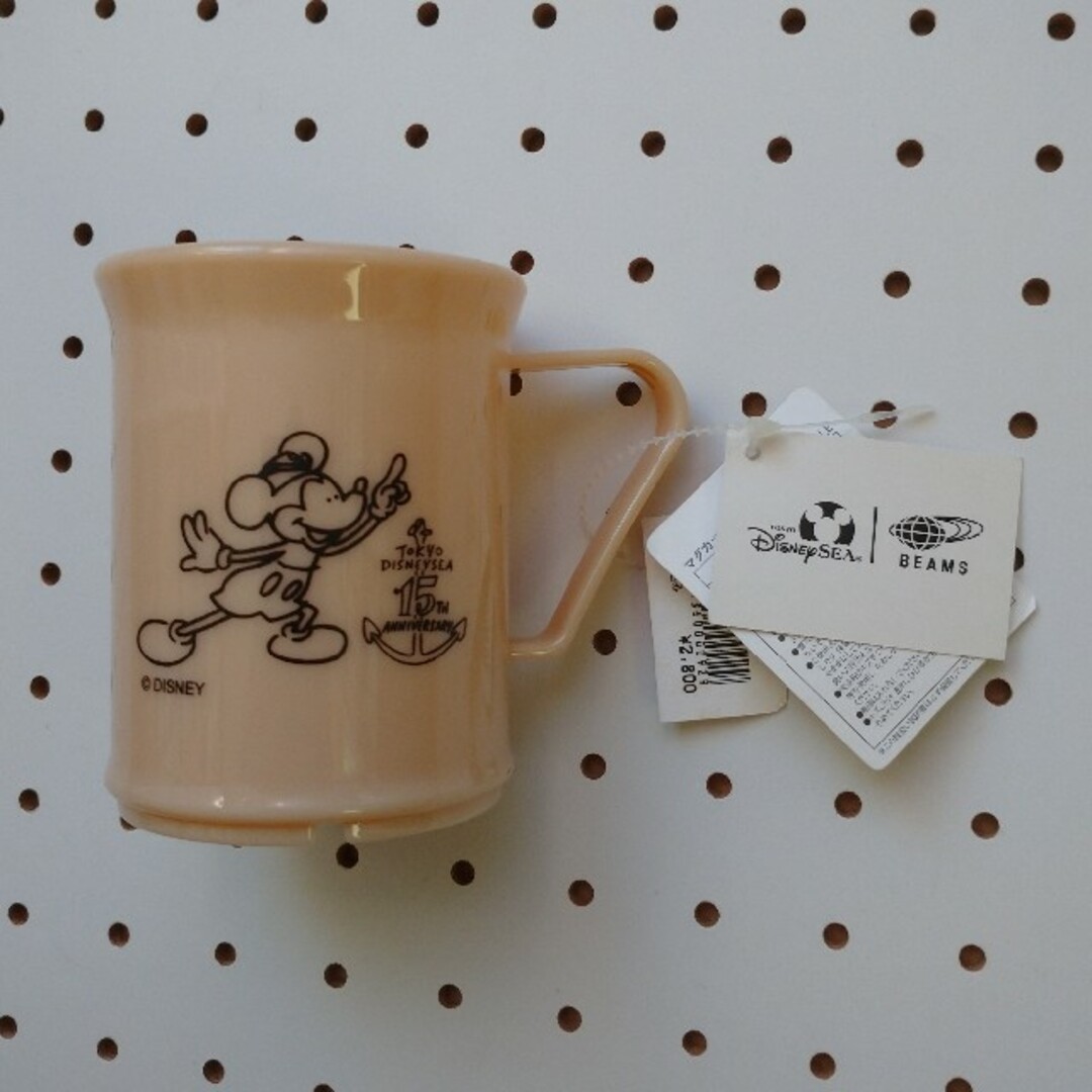Disney(ディズニー)の東京ディズニーシー/BEAMS コラボマグカップ インテリア/住まい/日用品のキッチン/食器(グラス/カップ)の商品写真