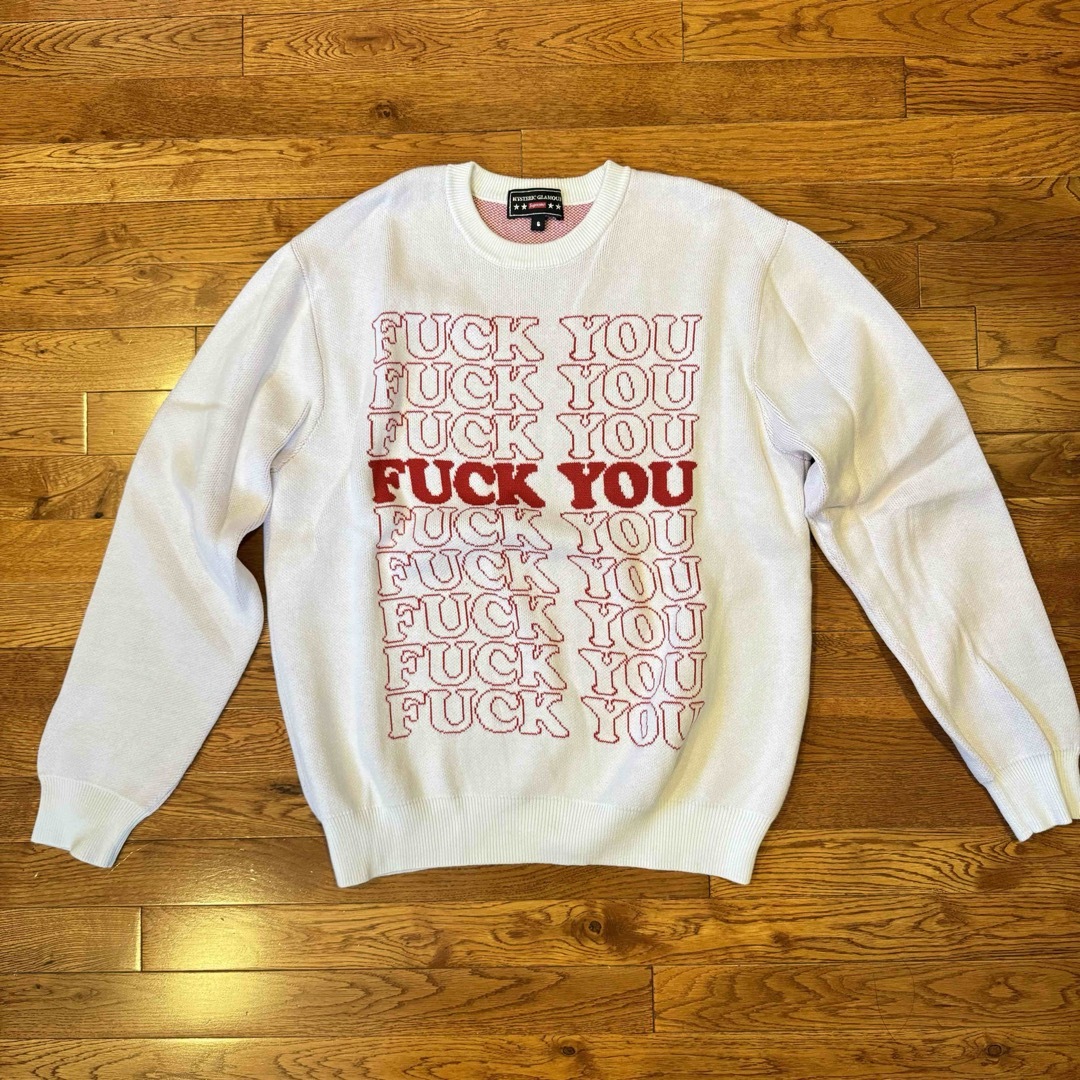 Supreme HYSTERIC Fuck You Sweater L