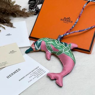 エルメス(Hermes)のHERMES エルメス プティアッシュ いるか ドルフィン チャーム(キーホルダー)