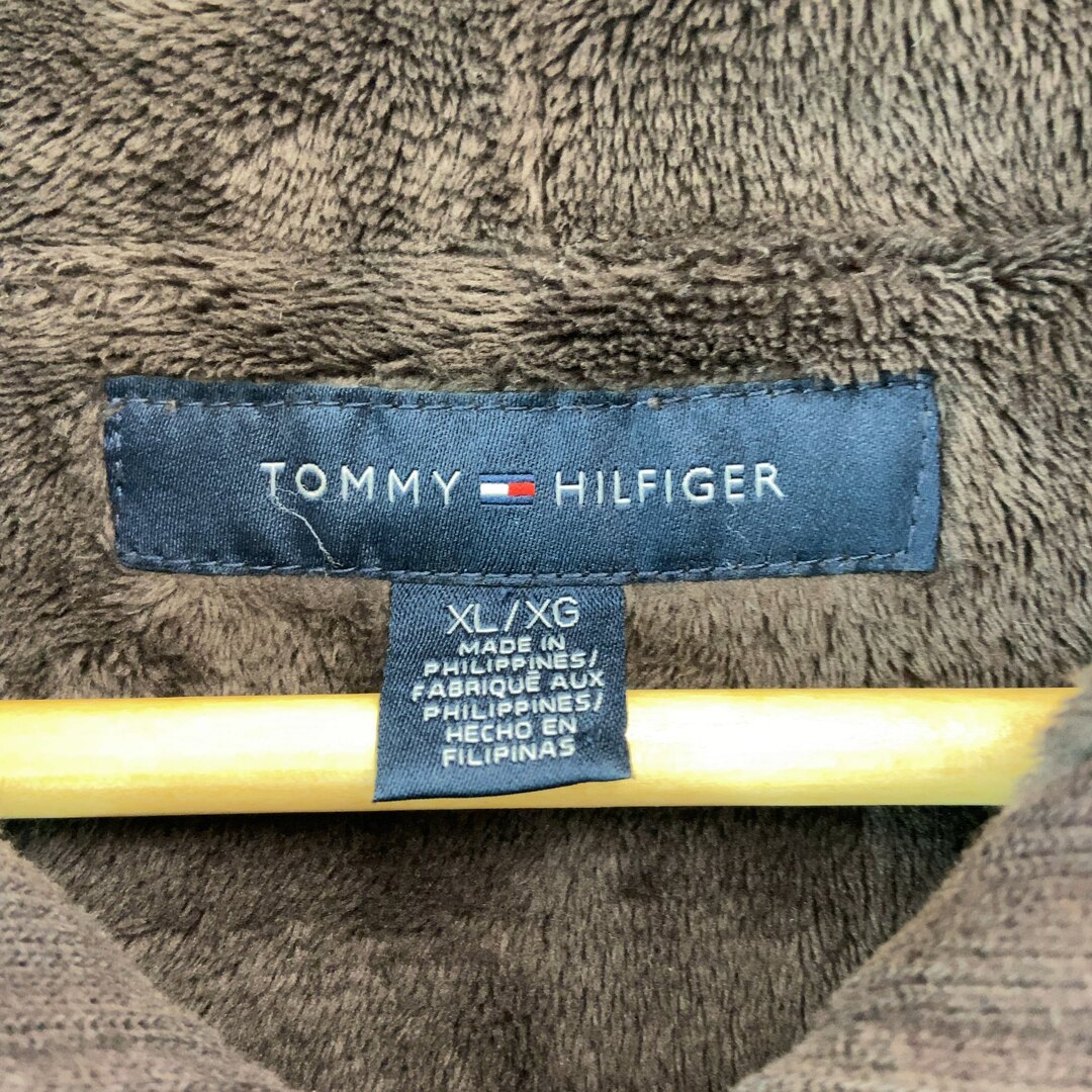 TOMMY HILFIGER(トミーヒルフィガー)のTOMMY HILFIGER メンズ トミーヒルフィガー ラグランスリーブ 裏ボア ダブルジップ スウェット パーカー メンズのトップス(パーカー)の商品写真