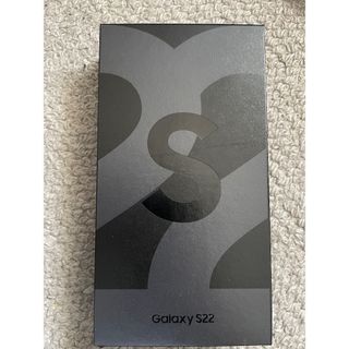 ギャラクシー(Galaxy)の【新品未使用】Galaxy S22 SCG13 ファントムブラック(スマートフォン本体)