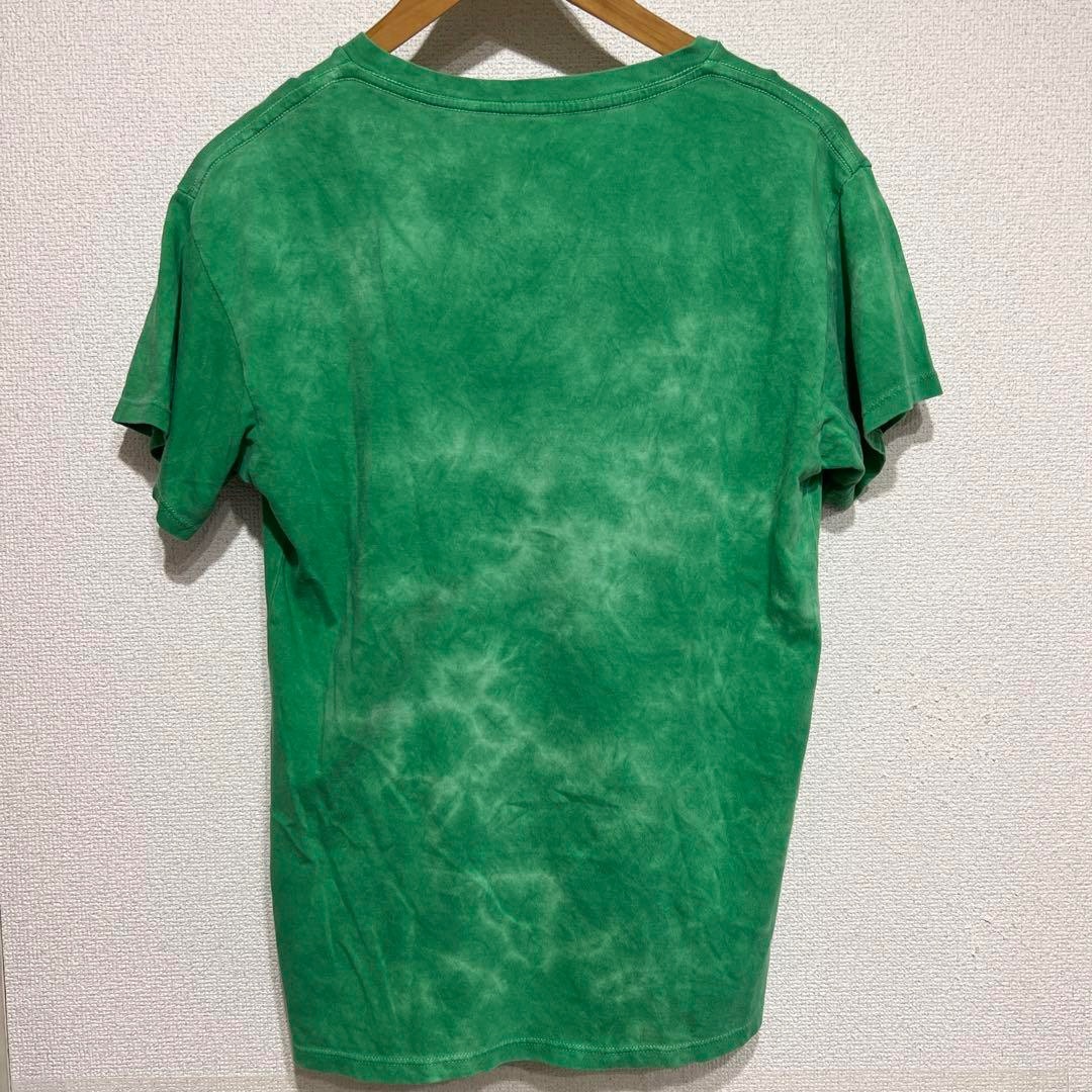 The Elder Statesman(ジエルダーステイトマン)のThe Elder Statesman Tシャツ グリーン　緑　タイダイ柄 メンズのトップス(Tシャツ/カットソー(半袖/袖なし))の商品写真