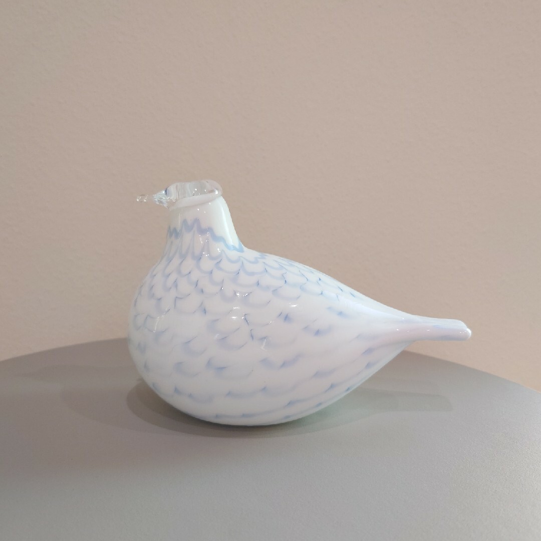 iittala(イッタラ)のiittala バード Snow Grouse-FinnFest 2020 インテリア/住まい/日用品のインテリア小物(置物)の商品写真