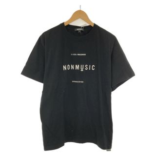 アンダーカバー06SS T期★UNDERCOVER RECORDS Tシャツ黒2