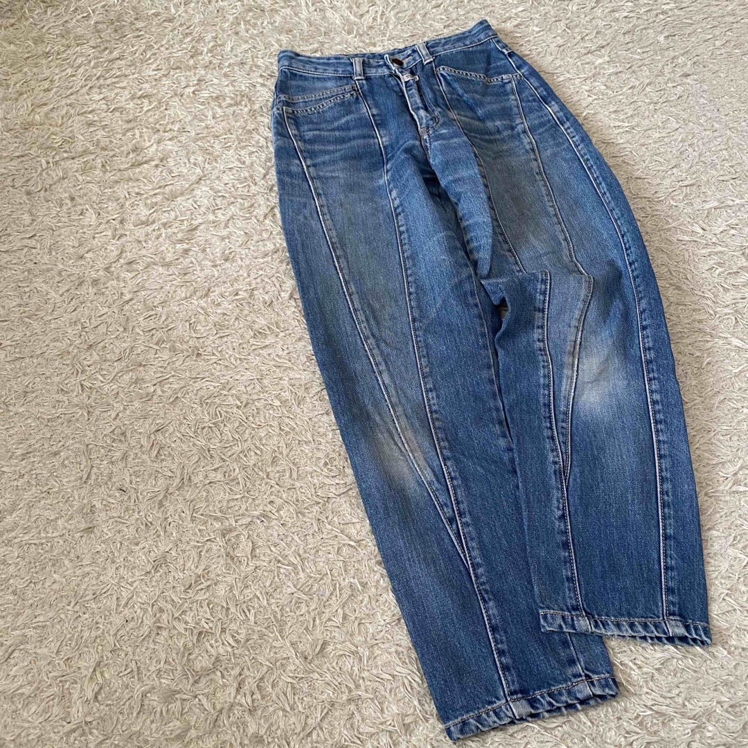 Levi's(リーバイス)の【SALE】サンジェゴ　テーパードデニム　ジーンズ　ハイウエスト　古着 レディースのパンツ(デニム/ジーンズ)の商品写真