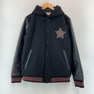 トミー(TOMMY)のTOMMY メンズ トミー 中綿 ウール 切り替え スナップボタン ワッペン フード スタジャン(ダウンジャケット)