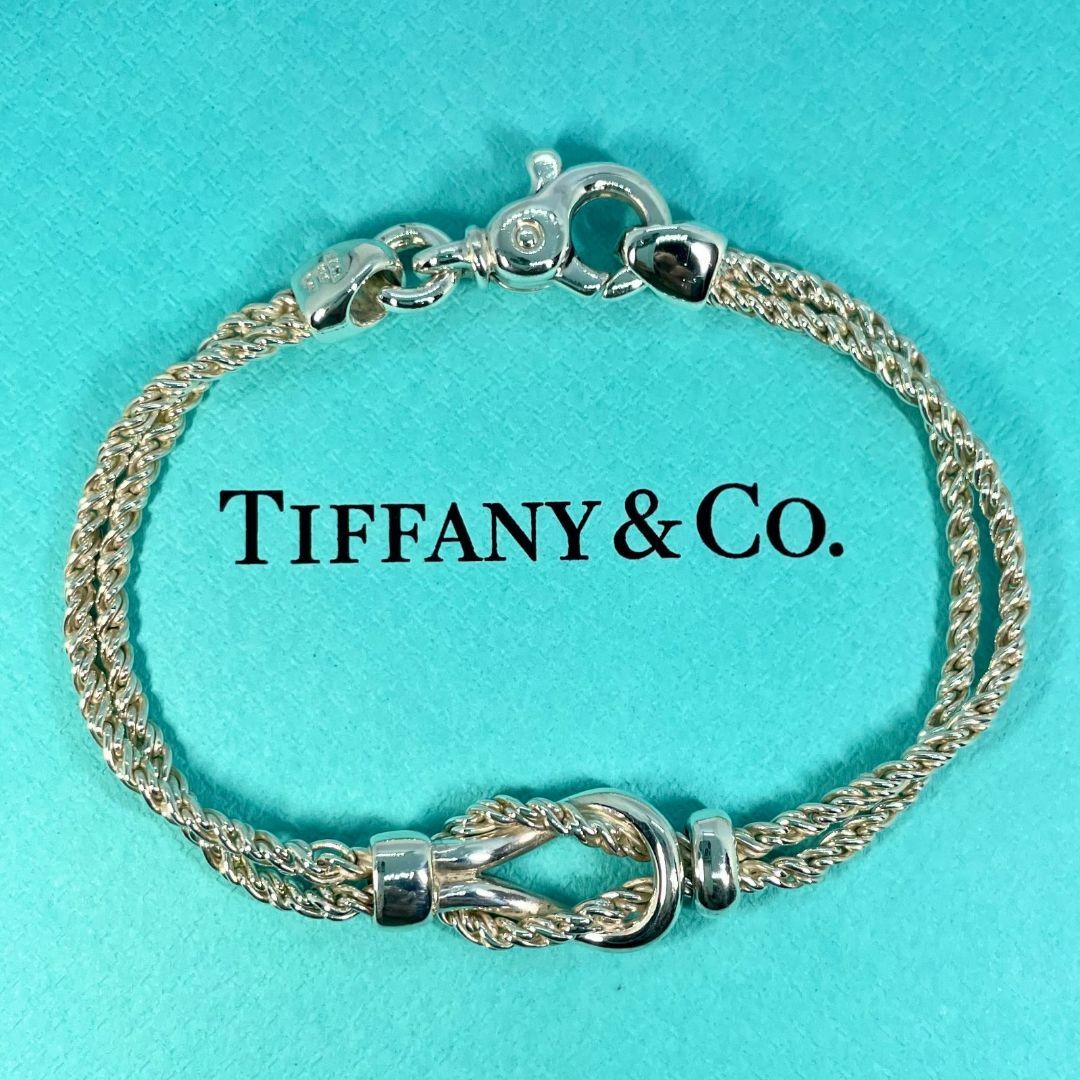 ✨【Tiffany 】ティファニー ダブルロープ ブレスレット ヴィンテージ