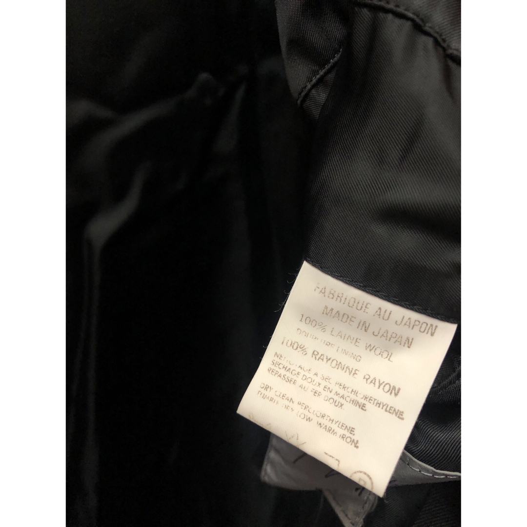 Yohji Yamamoto POUR HOMME(ヨウジヤマモトプールオム)のたける様専用　ヨウジヤマモト ロングコート メンズのジャケット/アウター(チェスターコート)の商品写真