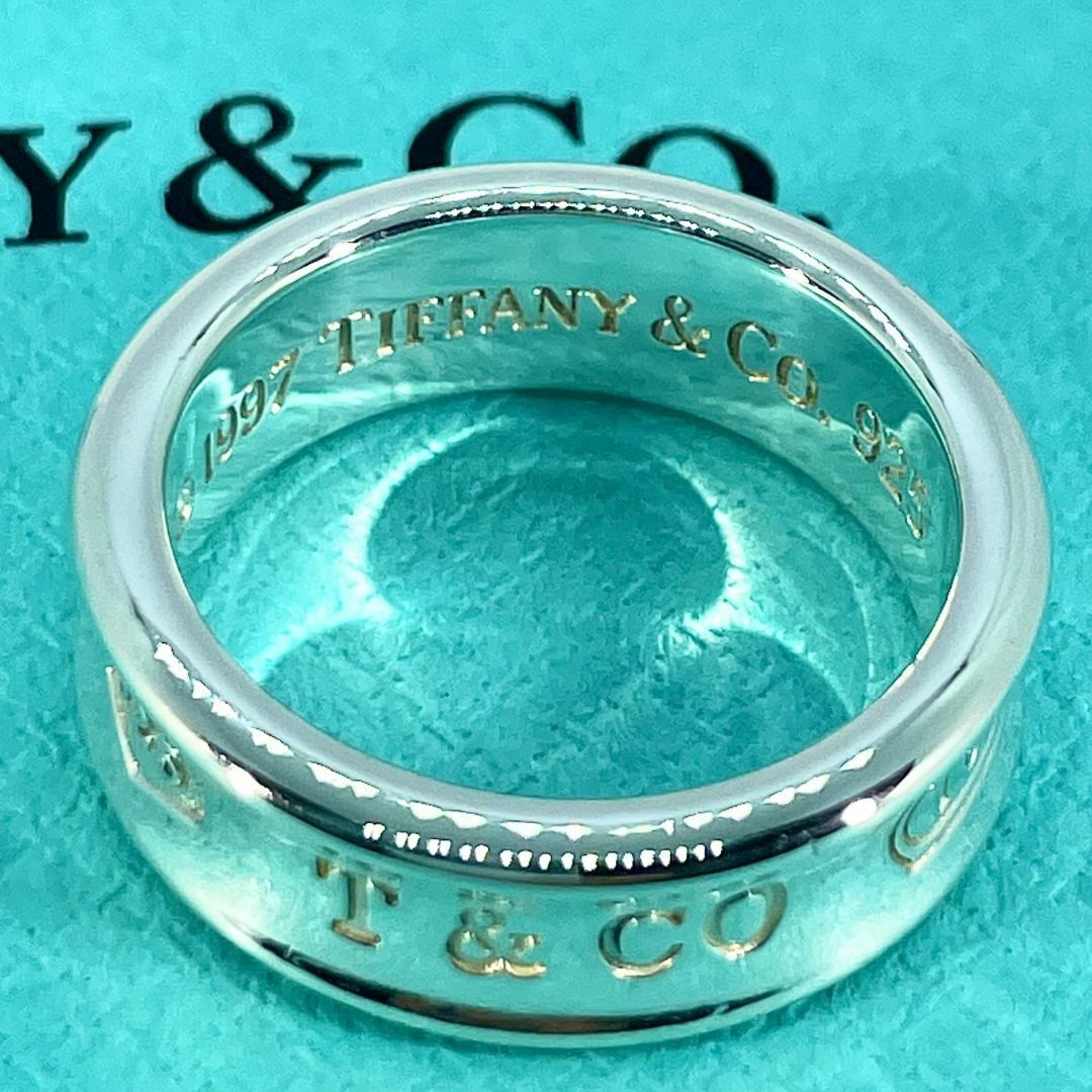 Tiffany & Co. - 美品 16号 ティファニー シルバー 1837 ナロー ワイド