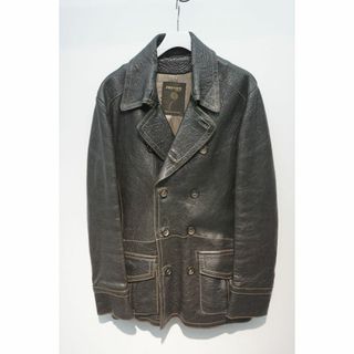 定価12万 本革 Barneys newyork レザーコート leather袖丈62 - レザー