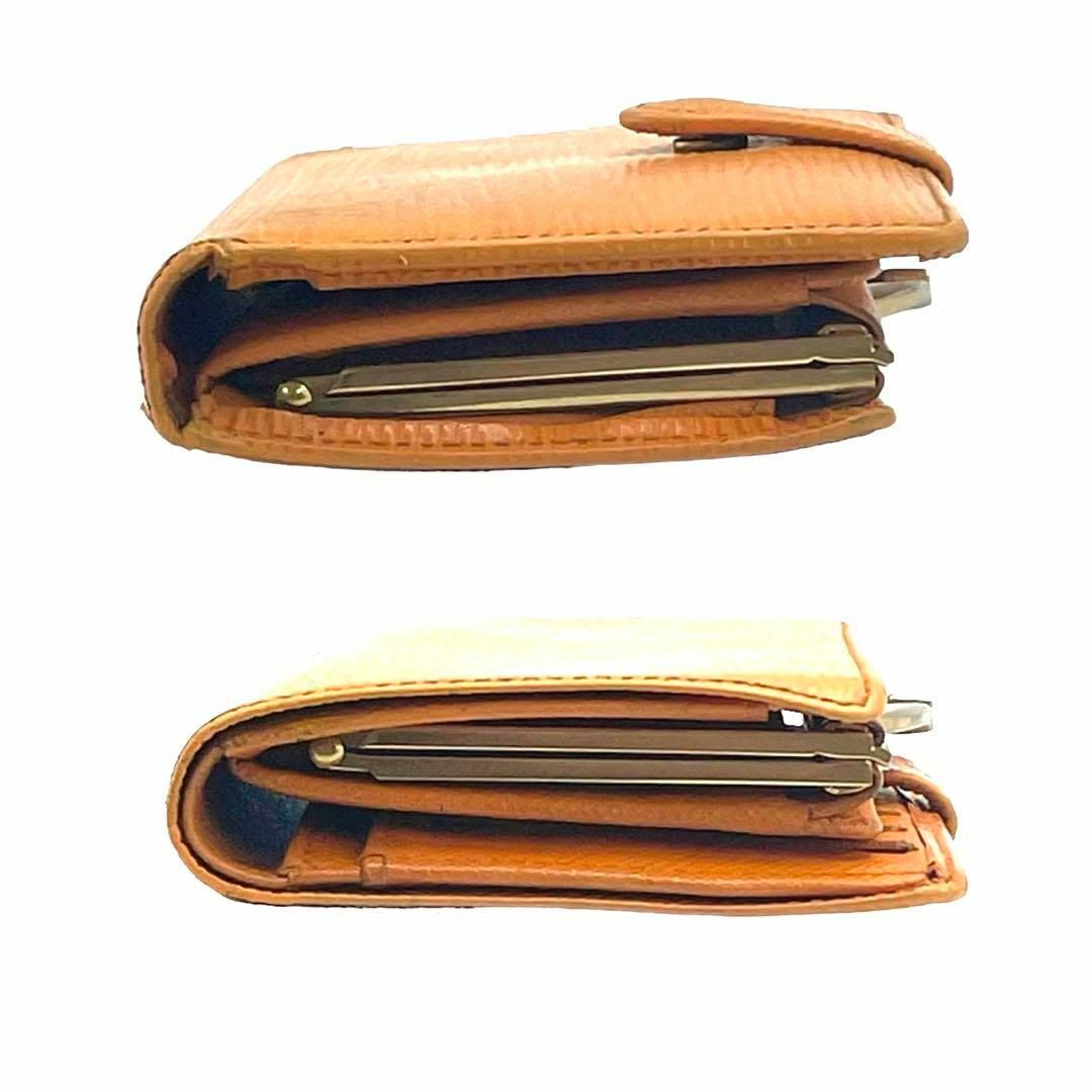 LOUIS VUITTON(ルイヴィトン)のルイヴィトン　ヴィエノワ　がま口　折り財布　エピレザー　オレンジ　本革　正規品 レディースのファッション小物(財布)の商品写真