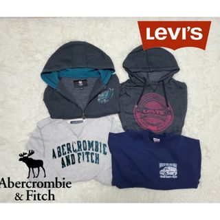 アバクロンビーアンドフィッチ(Abercrombie&Fitch)のアバクロンビー&フィッチ★Levi's★パーカー★スウェット★古着男子★フルジョ(トレーナー/スウェット)