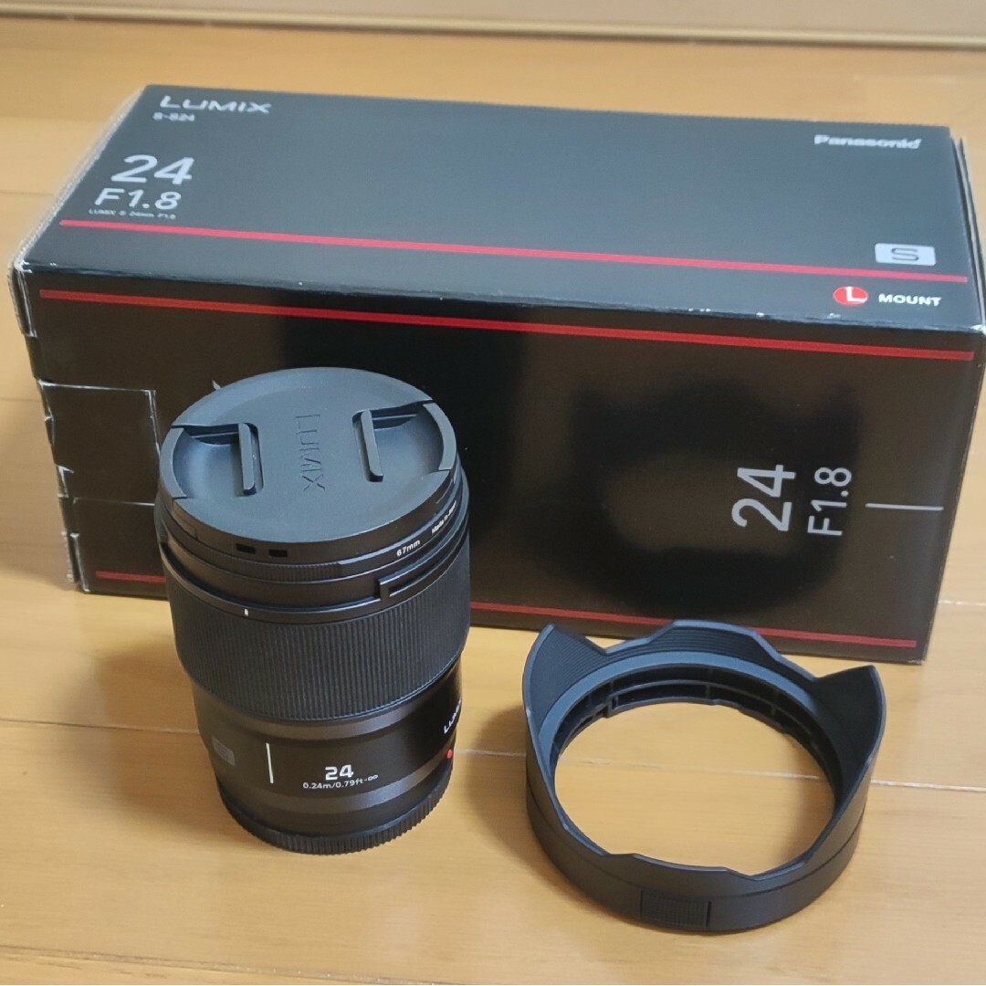 LUMIX S 24mm F1.8 S-S24 Lマウント スマホ/家電/カメラのカメラ(レンズ(単焦点))の商品写真