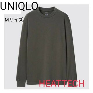 ユニクロ(UNIQLO)のUNIQLO ユニクロ　ヒートテックコットンクルーネックT  長袖(Tシャツ/カットソー(七分/長袖))